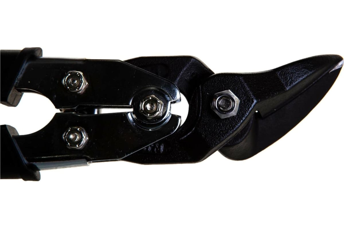 Ножницы по твердому металлу KRAFTOOL Bulldog двухрычажные, Cr-Mo, правый рез, 260мм 2325-R