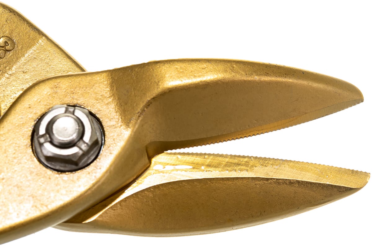 Ножницы по твердому металлу KRAFTOOL Titan двухрычажные, левые, 250мм 2327-L