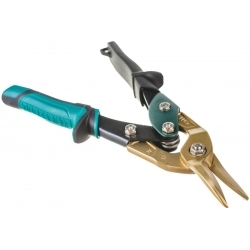 Ножницы по твердому металлу, двойная рычажная передача, Cr-Mo, титановое покрытие, двухкомпонентная ручка, правые, 250мм KRAFTOOL TITAN 2327-R