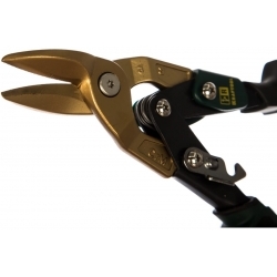 Ножницы по твердому металлу, двойная рычажная передача, Cr-Mo, титановое покрытие, двухкомпонентная ручка, правые, 250мм KRAFTOOL TITAN 2327-R
