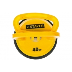 Одинарный пластмассовый стеклодомкрат STAYER MASTER MAXLift 40кг 33718-1