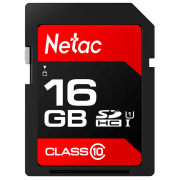 Карта памяти Netac P600 SDHC 16GB U1/C10 up to 80MB/s, retail pack