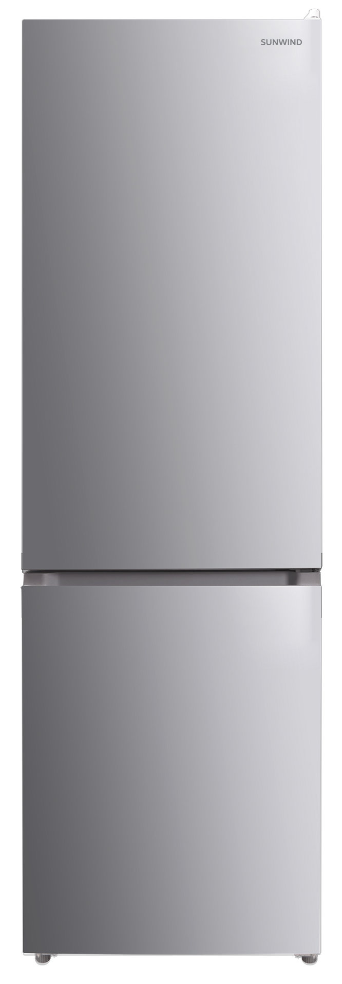Холодильник SunWind SCC373, серебристый 