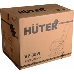 Виброплита Huter VP-35W 4870Вт 6.5л.с., желтый 