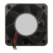 Cooling Fan 4028BVH-M1, Fan Dimensions: 40*40*28mm,Voltage: DC 12V, Current: 0.55~0.66A Fan Speed: 0~16000RPM±10%
Air Flow: 23.52~26.13CFM,Static Pressure: 37.90~42.11MM-H2O
Noise Level: 55.32~59.64dBA,Bearing Type: Two Ball
Life Expectancy: 70000h,Conne