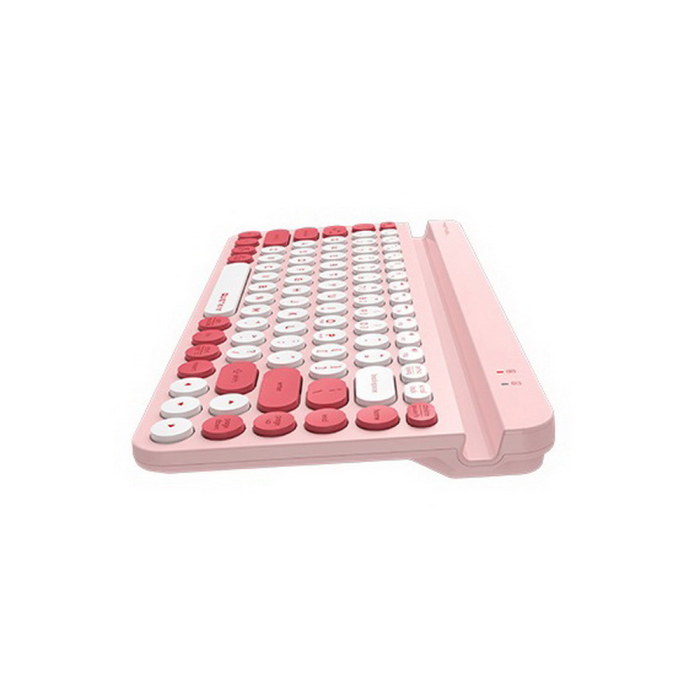 Клавиатура A4Tech Fstyler FBK30 розовый USB беспроводная BT/Radio slim Multimedia (FBK30 RASPBERRY)