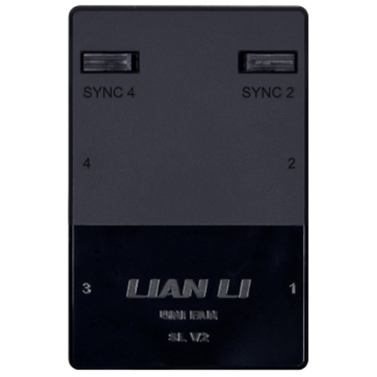 Вентиляторы для корпуса LIAN LI UNI FAN SL V2 120  Black (3pcs) (G99.12SLV23B.00)