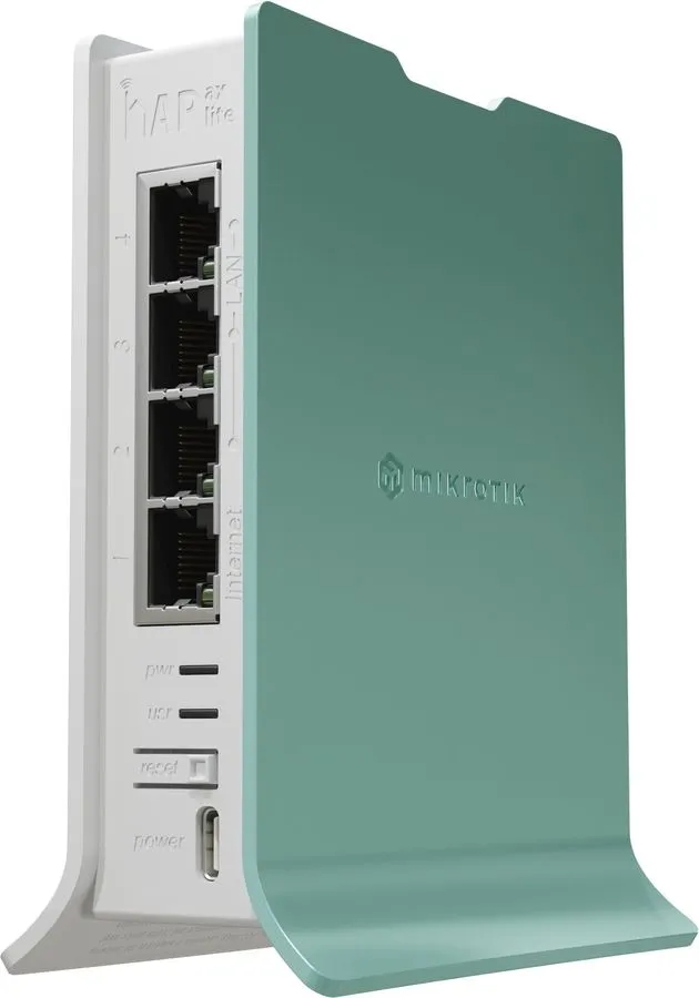 Роутер беспроводной MikroTik AX600 (L41G-2AXD), голубой