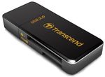 Считыватель карты памяти Transcend USB 3.0 SD / microSD Card Reader Black