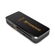 Считыватель карты памяти Transcend USB 3.0 SD / microSD Card Reader Black