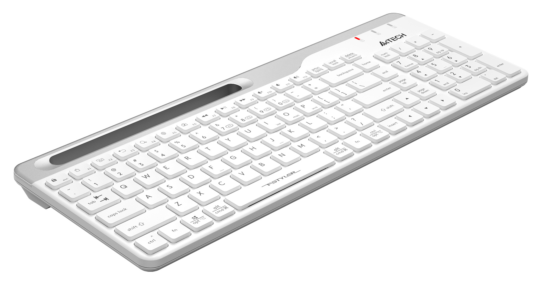 Клавиатура A4Tech Fstyler FBK25, белый 