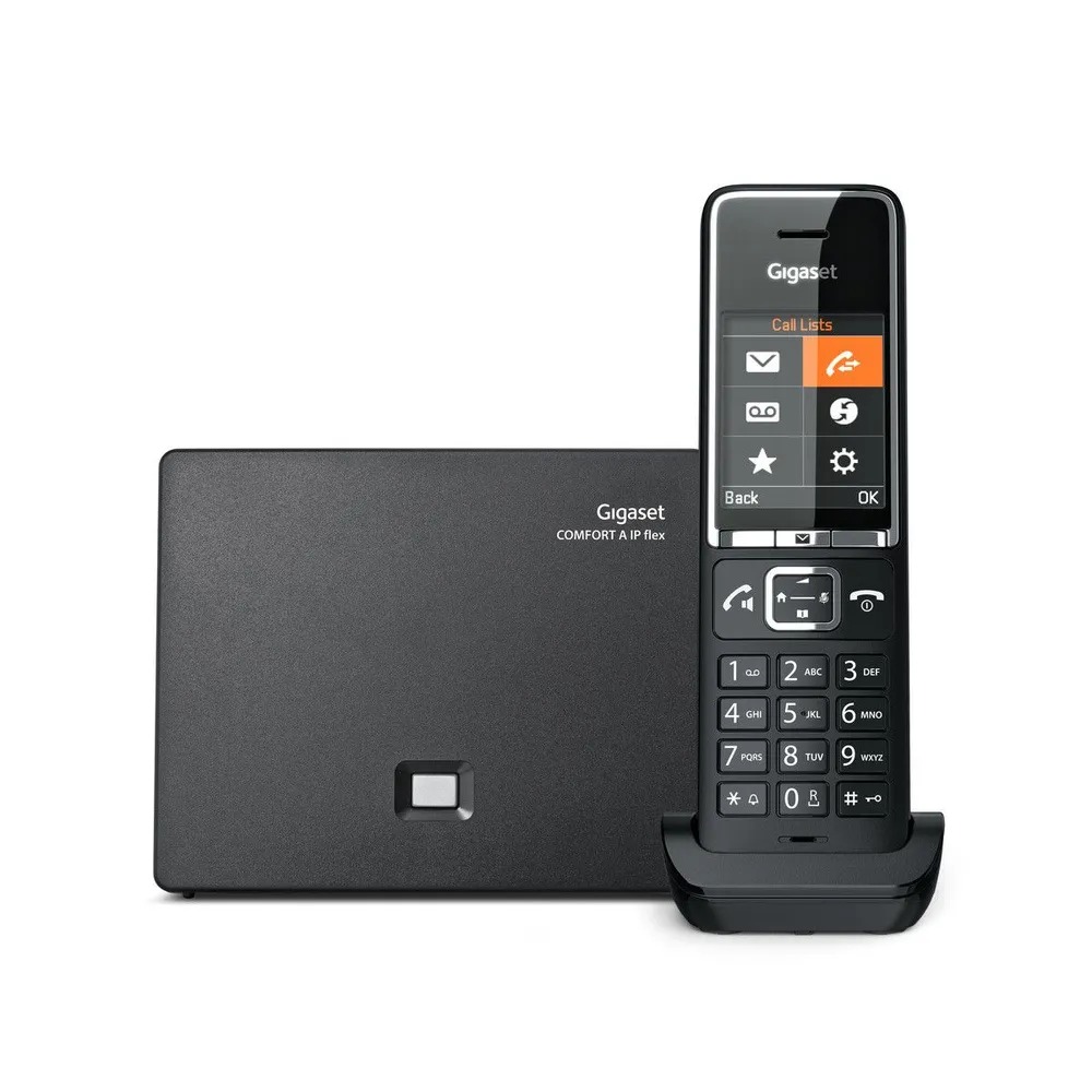 Телефон IP Gigaset COMFORT 550A IP FLEX RUS, черный