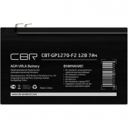 Аккумуляторная батарея CBR CBT-GP1270-F2, черный