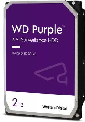 Жесткий диск WD Purple WD23PURZ 2ТБ HDD SATA III 3.5