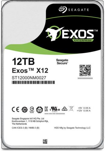 Жесткий диск Seagate Exos X12 12Tb (ST12000NM0027)