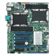 ASMB-825T2-00A1E Серверная процессорная плата ATX, поддержка процессоров 2х Intel Xeon Scalable, чипсет Intel C622, до 192Гб DDR4 ECC RDIMM, VGA, 2x10GbE LAN, 2xGb LAN, 8xSATA 3, 4xUSB 3.0, 4xPCIe x16, 2xPCIe x8, Audio, SMBus, IPMI Advantech Процессор In
