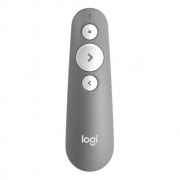 Презентер Logitech R500s Mid Grey серый, Bluetooth + 2.4 GHz, USB-ресивер , 3 программируемых кнопки, лазерная указка (100589) {8}