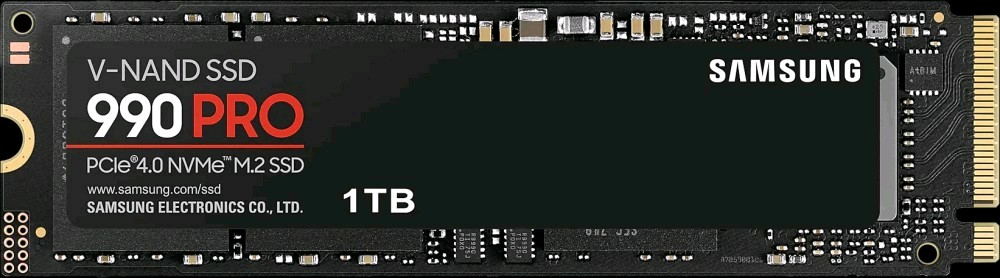 Накопитель Samsung 990 Pro M.2 NVMe 2Tb (MZ-V9P2T0BW)