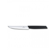 Нож кухонный Victorinox Swiss Modern (6.9003.12) стальной для стейка лезв.120мм прямая заточка черный