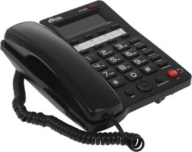 Телефон проводной Ritmix RT-550 черный