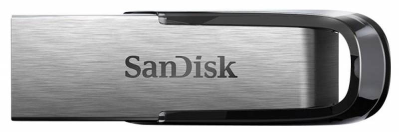 Флеш Диск Sandisk 16Gb Cruzer Ultra Flair SDCZ73-016G-G46 USB3.0, серебристый/черный