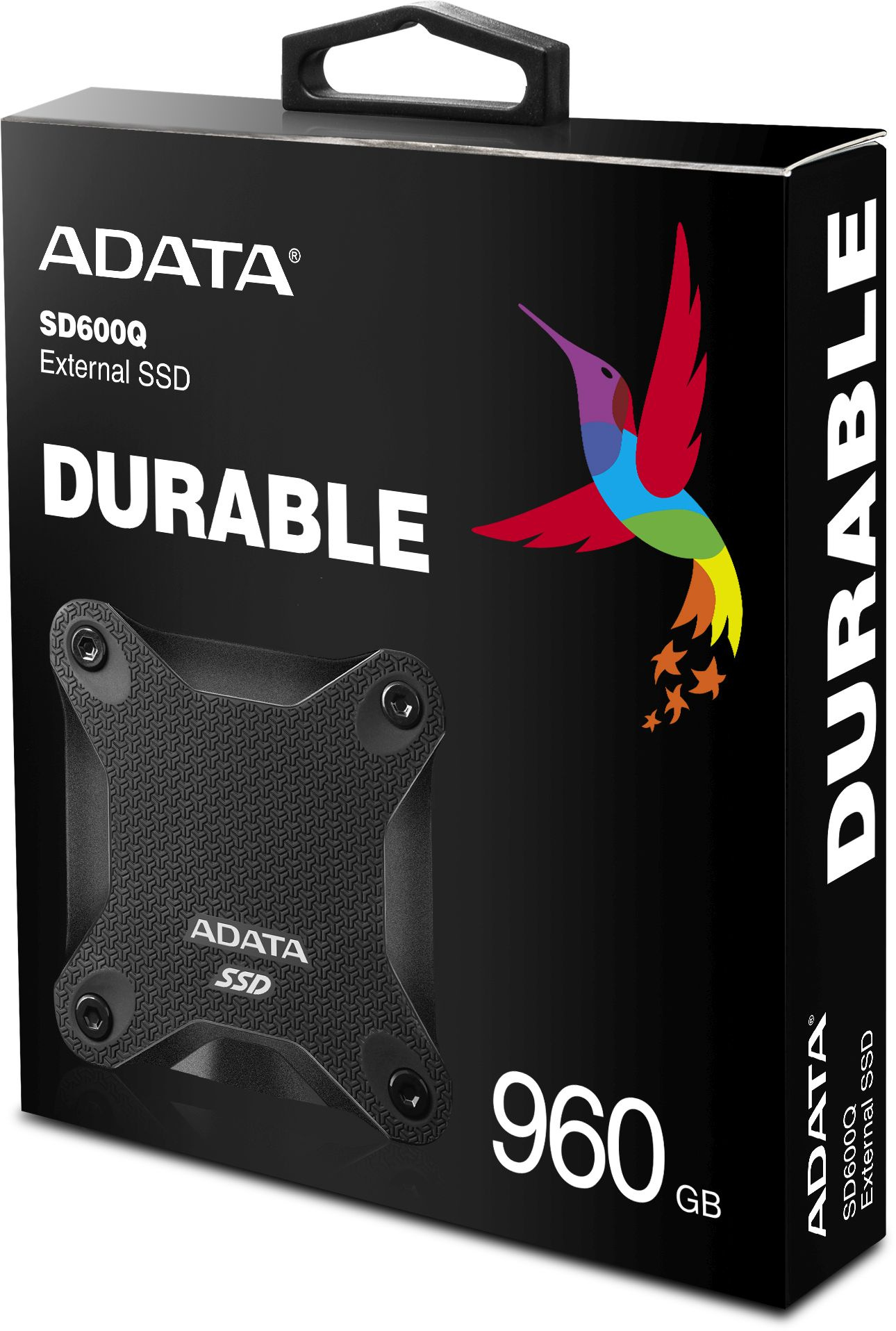 Накопитель SSD A-Data USB 3.0 960Gb ASD600Q-960GU31-CBK SD600Q 1.8