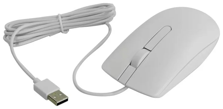 Мышь Dell MS116 570-AAKC, белый