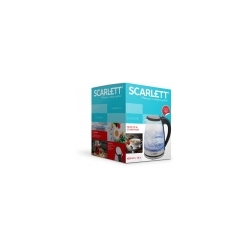 Чайник электрический Scarlett SC-EK27G35 1.8л. 1800Вт сталь/черный (корпус: стекло)