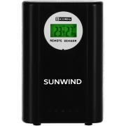 Погодная станция SunWind SW-WSH160-COLOR черный