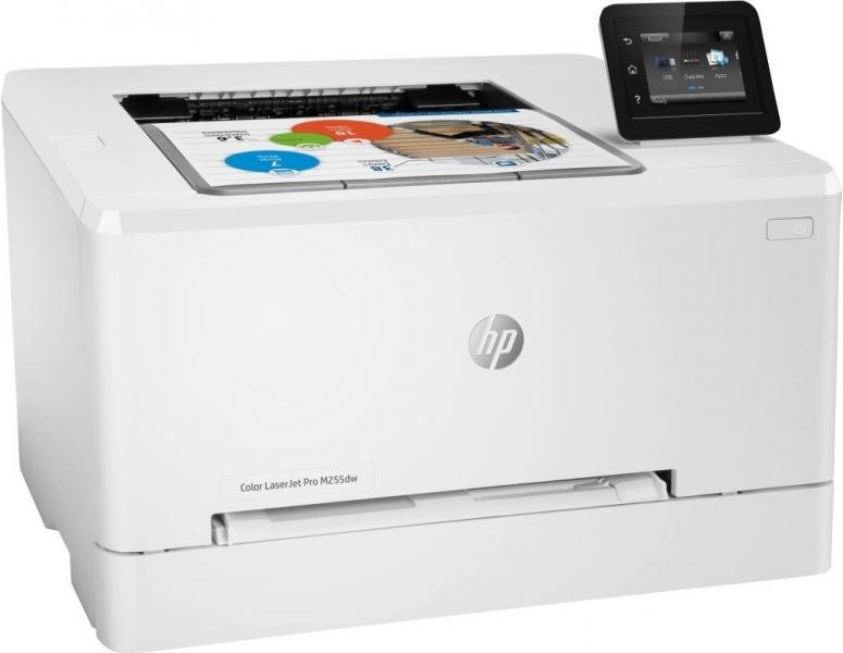 Принтер лазерный HP Color LaserJet Pro M255dw белый (7KW64A)