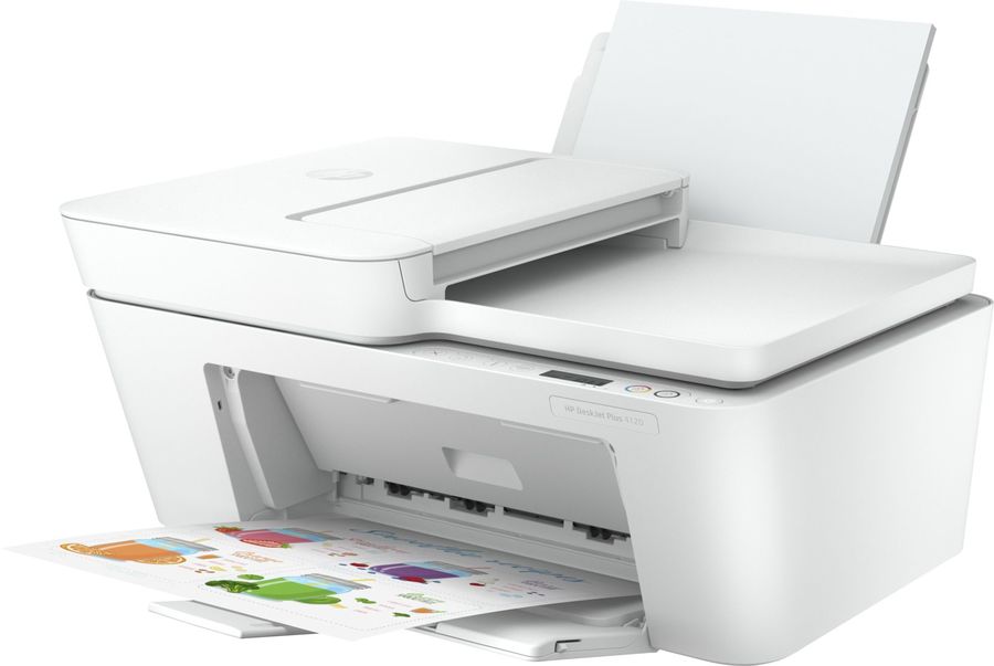 Струйное МФУ HP DeskJet Plus 4120, белый (3XV14B)