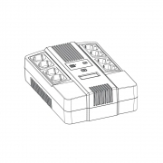 Источник бесперебойного питания Powerman UPS Brick 650 PLUS