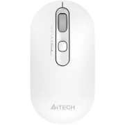 Мышь A4Tech Fstyler FG20S белый/серый оптическая (2000dpi) silent беспроводная USB для ноутбука (4but)