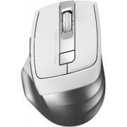 Мышь A4Tech Fstyler FG35S серебристый/белый оптическая (2000dpi) silent беспроводная USB (6but)