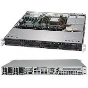 Серверная платформа SUPERMICRO 1U SATA SYS-5019P-MTR, черный 