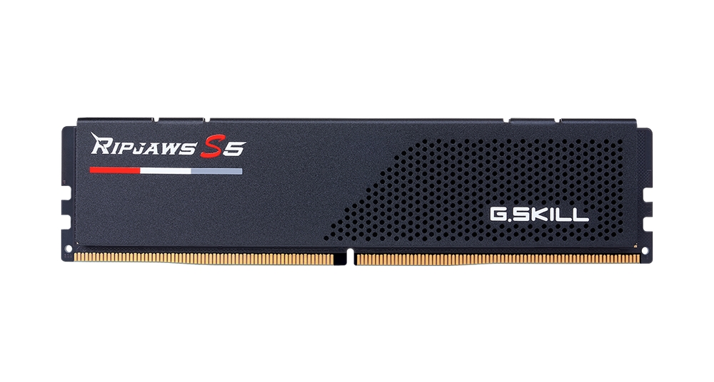 Модуль памяти DDR5 G.SKILL RIPJAWS S5 64GB (2x32GB) 6000MHz CL32 (32-38-38-96) 1.4V / F5-6000J3238G32GX2-RS5K / Black