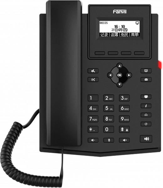 Телефон Fanvil X301W, черный