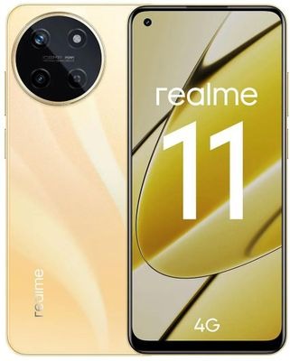 Смартфон Realme RMX3636 11 256Gb 8Gb золотой моноблок 3G 4G 2Sim 6.43