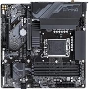 Материнская плата Gigabyte B760M GAMING X AX Soc-1700 Intel B760 4xDDR5 mATX AC`97 8ch(7.1) 2.5Gg RAID+HDMI+DP