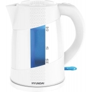 Чайник электрический Hyundai HYK-P2407 1.7л. 2200Вт белый/голубой