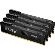 Оперативная память Kingston Fury Beast DDR4 32Gb (4x8Gb) 3600MHz (KF436C17BBK4/32)