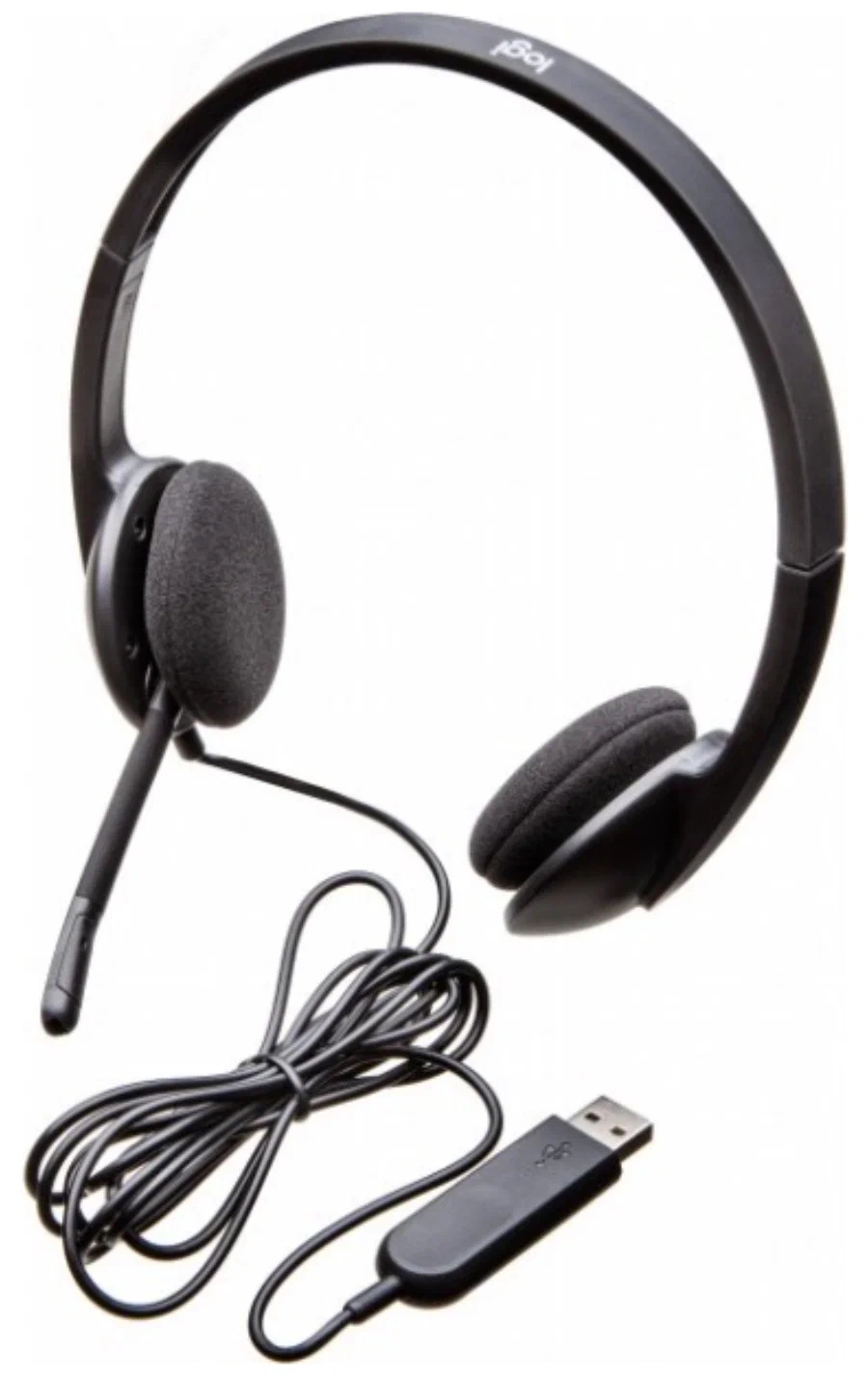Наушники Logitech Headset H340 черный (981-000509)