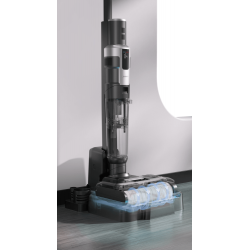 Пылесос вертикальный Jimmy HW9 Pro Black+Silver Cordless Vacuum&Washer с функцией влажной уборки с адаптером модели ZD24W342060EU