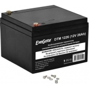 Аккумуляторная батарея для ИБП EXEGATE EX282971 12В, черный