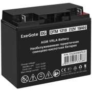 Аккумуляторная батарея для ИБП EXEGATE EX293360 12В, черный