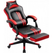 Игровое кресло DEFENDER 64407 красный/черный
