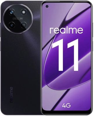 Смартфон Realme RMX3636 11 256Gb 8Gb черный моноблок 3G 4G 2Sim 6.43