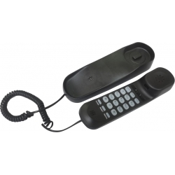 Телефон проводной Ritmix RT-002, черный