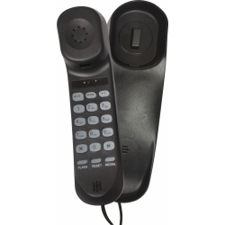 Телефон проводной Ritmix RT-002, черный
