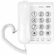 Проводной телефон Texet TX-262, светло-серый